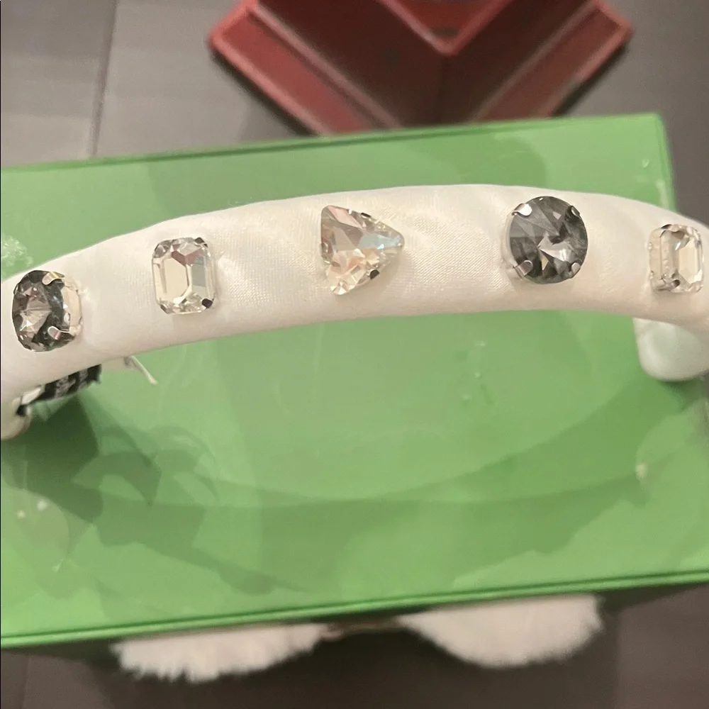 Kate Spade Green and White Earmuffs - Picture 4 of 5